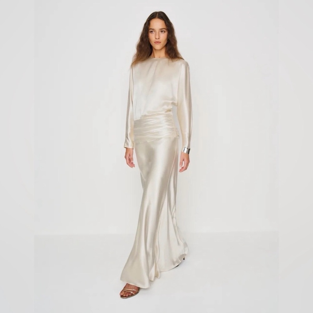 Reformation Esmee Silk Dress NWT